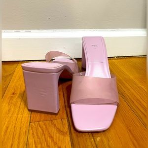 Zara Size 40 Purple Heels. Brand new, Never worn.